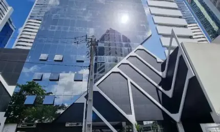 Edf. são conrado offices - sala comercial com 40m² para aluguel