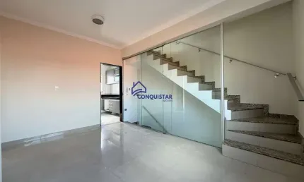 Cobertura com 3 quartos à venda em copacabana, belo horizonte , 62 m2 por r$ 450.000
