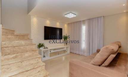Casa em condomínio fechado com 3 quartos à venda na Rua Max Schubert, 131, Alto Boqueirão, Curitiba por R$ 1.290.000