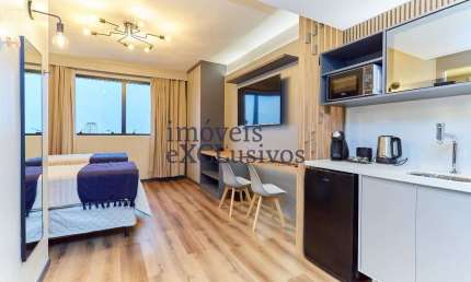 Apartamento com 1 quarto para alugar na Avenida Silva Jardim, 2424, Batel, Curitiba por R$ 3.300