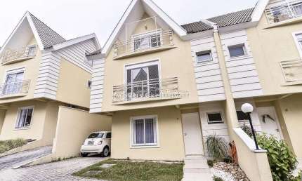 Casa em condomínio fechado com 4 quartos para alugar na Rua Victório Viezzer, 471, Vista Alegre, Curitiba por R$ 4.550