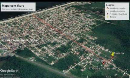 Terreno para Venda em Guaratuba / PR no bairro ÁGUAS CLARAS