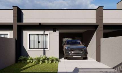 Casa com 2 quartos à venda na Rua Rosa Cichon, Tindiquera, Araucária