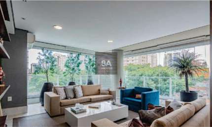 Apartamento com 3 quartos à venda na Avenida Jurucê, --, Indianópolis, São Paulo