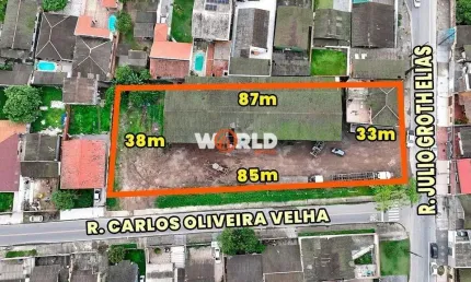 Terreno à venda no Jardim Samambaia, Paranaguá 