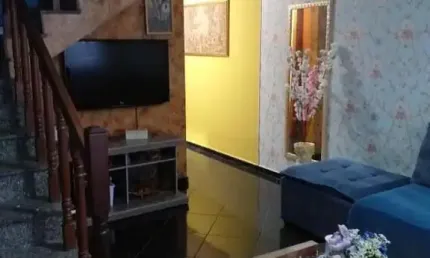 Sobrado para Venda em Santo André, Vila Scarpelli, 2 dormitórios, 2 banheiros, 3 vagas