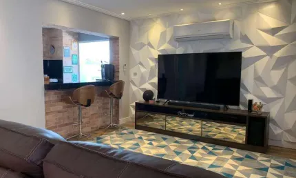 Apartamento para Venda em Santo André, Vila Gilda, 4 dormitórios, 3 suítes, 5 banheiros, 4 vagas