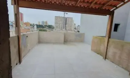 Cobertura para Venda em Santo André, Jardim Pilar, 2 dormitórios, 1 banheiro, 1 vaga