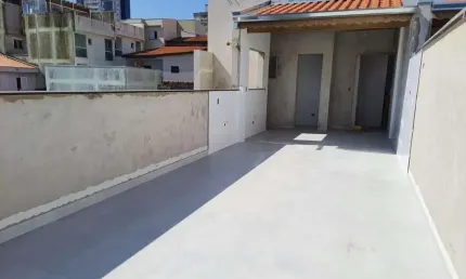 Cobertura para Venda em Santo André, Vila Alzira, 2 dormitórios, 1 suíte, 2 banheiros, 1 vaga