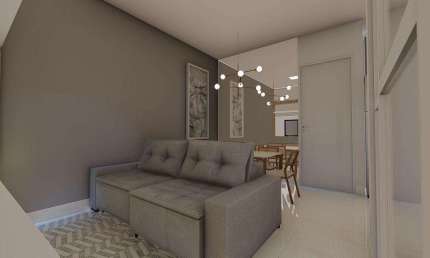 Apartamento para Venda em Santo André, Jardim das Maravilhas, 2 dormitórios, 1 banheiro, 1 vaga