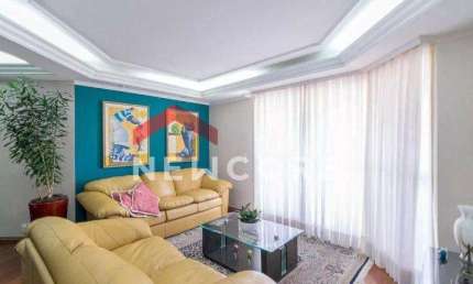 Apartamento para Venda em Santo André, Vila Assunção, 4 dormitórios, 2 suítes, 5 banheiros, 3 vagas