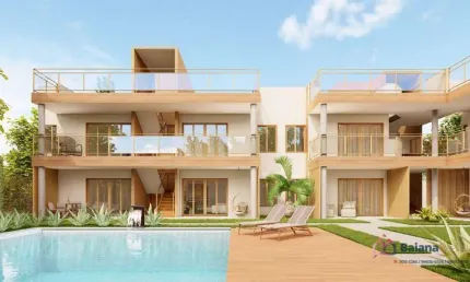 Apartamento com 2 dormitórios à venda, 93 m² por R$ 677.991,09 - Itacimirim - Camaçari/BA