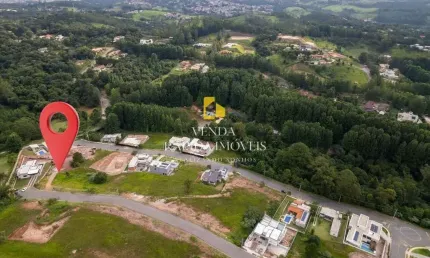 Terreno à venda na 2ª fase do condominio terras do caxambu, jundiaí-sp