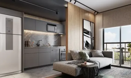Audace - Apartamento com 3 dormitórios, 1 suíte, 1 vaga - Centro