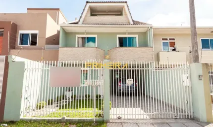 Sobrado no Atuba - 3 quartos (1 suíte) 2 vagas Semi mobiliado 170m² privativos