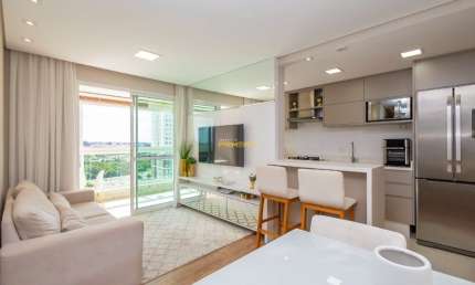 Ed Vermont - Apto Semi mobiliado 3 quartos 1 vaga 79m² Ecoville