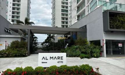 Apartamento no AL MARE BEACH CLUB: 95m², 3 Quartos, Vista Mar e Boulevard