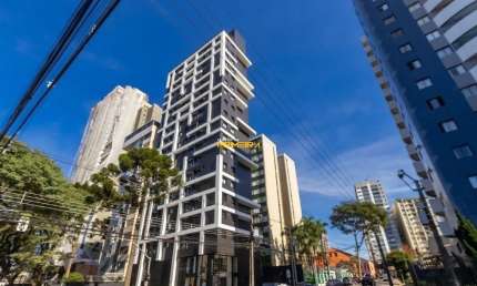 Vibe - Studio 23m² mobiliado e decorado com sacada para locação short stay