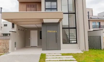 Casa em condomínio fechado com 3 quartos à venda na Rua Irma Schreiner Maran, 503, Santa Cândida, Curitiba