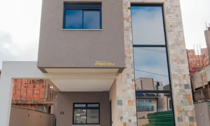 Casa em condomínio fechado com 3 quartos à venda na Rua Irma Schreiner Maran, 503, Santa Cândida, Curitiba