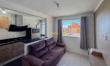 Resid. spazio cantare - apto 2 dormitórios (1 suite), e 1 vaga no atuba.