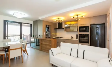 Apartamento Mobiliado e Decorado no Ed. Arch no Coração do Boa Vista