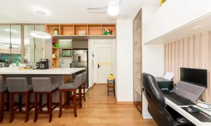 Edificio le parc - apartamento com 3 quartos no bairro bacacheri