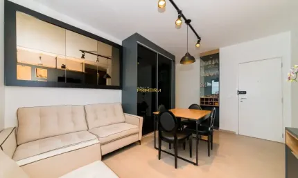 Brigadeiro towers - apto mobiliado, 2 dorm. e 1 vaga em cond. completo no batel