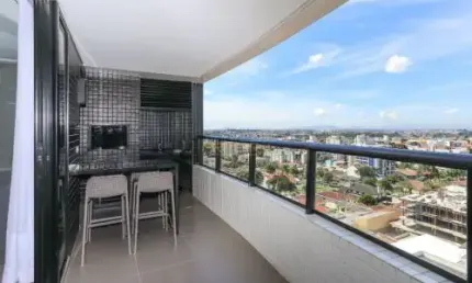 Edifício Cabral Hills - 3q Com Suite E Sacada Com Churrasqueira