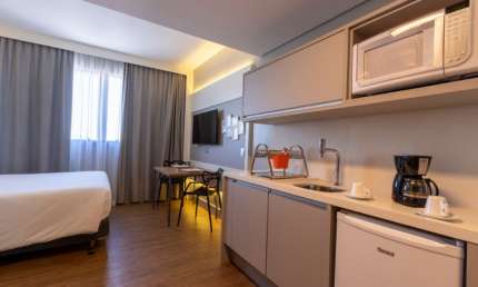 Stay Batel - Studio 36 m²,em Região Privilegiada, Pronto para Morar