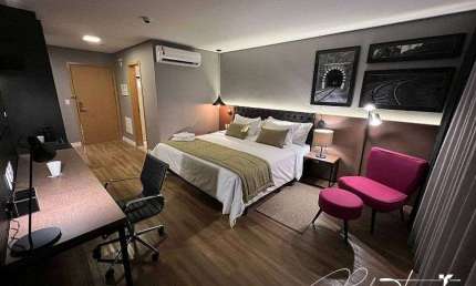 QS Marista – Flat à venda no Setor Marista com 31 m², 1 quarto e lazer completo