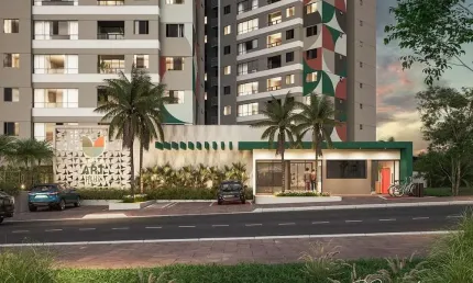 Art Haus – Apartamento no Vila Rosa com 2 quartos, lazer completo e ao lado do Parque Cascavel