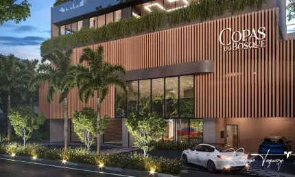 Copas do Bosque – Apartamento com 103 m² e 3 suítes à venda no Setor Oeste