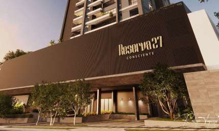Reserva 27 – Apartamento à venda no Setor Bueno com 3 quartos, varanda gourmet e lazer completo