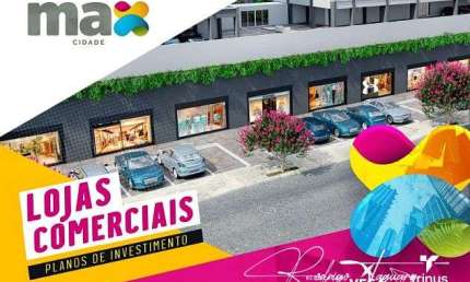 Max Cidade – Loja comercial à venda na Cidade Vera Cruz com 59,85 m² e excelente visibilidade
