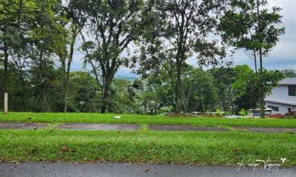 Terreno à venda no Aldeia do Vale com 1.651,61 m², vista panorâmica e fundo para área de preservação