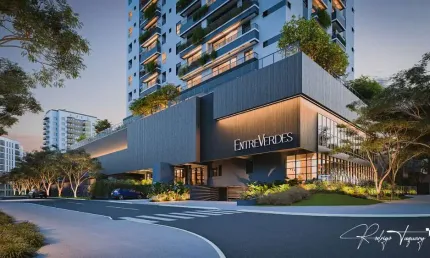 Entreverdes residencial – flat de 1 quarto com acesso ao parque areião