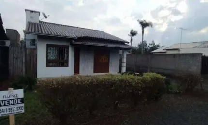 Casa à venda, 3 quartos, 1 vaga, interior - Brochier/RS