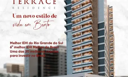 Apartamento à venda, 1 quarto, 1 suíte, 1 vaga, Centro - Bento Gonçalves/RS