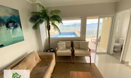 Cobertura com 4 dormitórios à venda, 220 m² por R$ 2.200.000,00 - Martim de Sá - Caraguatatuba/SP