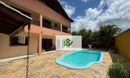 Sobrado com 4 dormitórios à venda, 257 m² por R$ 950.000,00 - Pontal de Santa Marina - Caraguatatuba/SP
