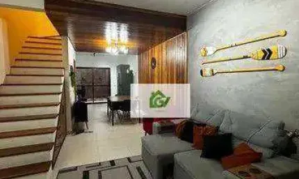 Sobrado com 2 dormitórios à venda, 90 m² por R$ 530.000,00 - Pontal de Santa Marina - Caraguatatuba/SP