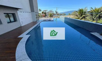 Apartamento com 1 dormitório para alugar, 30 m² por R$ 4.000,00/mês - Indaiá - Caraguatatuba/SP