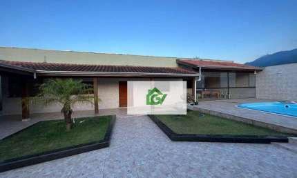 Casa com 3 dormitórios à venda, 600 m² por R$ 800.000,00 - Pegorelli - Caraguatatuba/SP