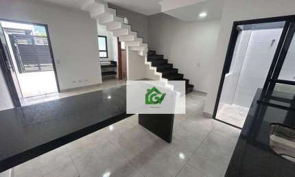 Casa com 2 dormitórios à venda, 75 m² por R$ 430.000,00 - Massaguaçu - Caraguatatuba/SP