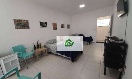 Kitnet com 1 dormitório para alugar, 30 m² por R$ 1.580,00/mês - Centro - Caraguatatuba/SP