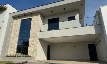 Lindo Sobrado à venda com 3 suítes e Piscina no Condomínio Di Roma em Indaiatuba