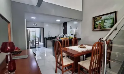 Sobrado com 3 suites amplas à venda no condomínio Jardim Bréscia, Indaiatuba