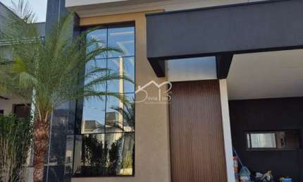 Casa nova 3 suítes à venda Condomínio Park Gran Reserve em Indaiatuba