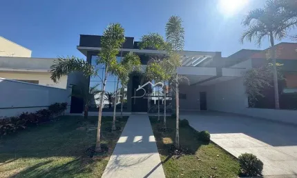 Casa 4 suítes planejados e piscina à venda no condomínio dona lucilla indaiatuba